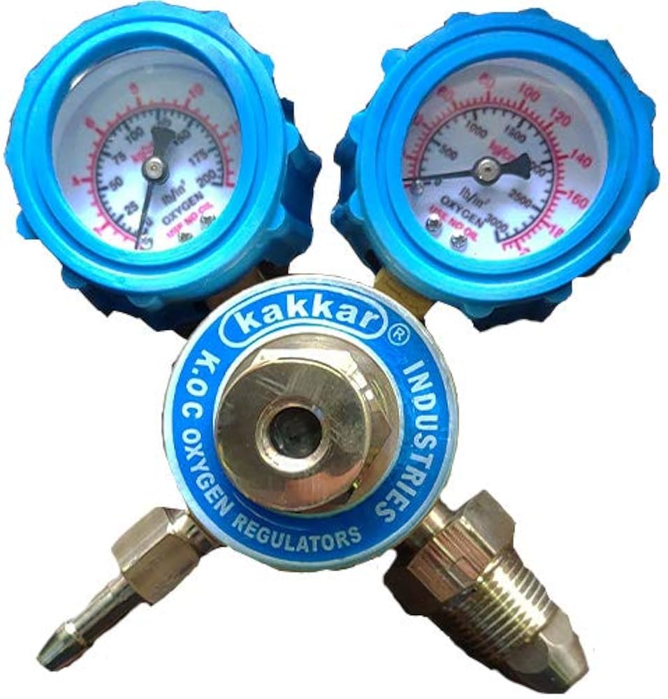 Double Stage Oxygen Regulator — Ankur Oxygen Gas Agency Delhi